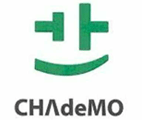 チャデモ(CHAdeMO)[東京電力、日産自動車、三菱自動車、富士重工業/急速充電器]ロゴ